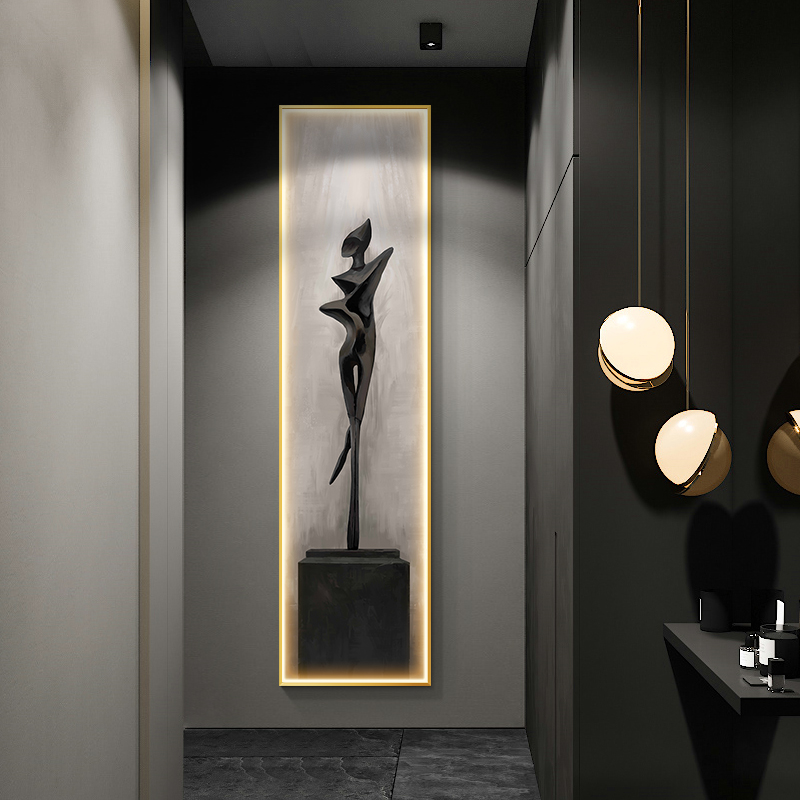Interior Design Drawing - Luminária de Parede LED Moderna com