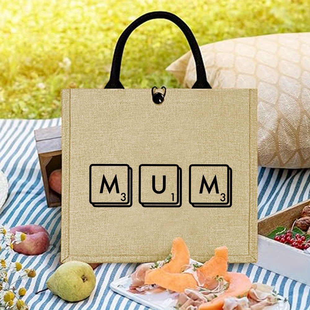 Interior Design Its - Bolsa de Juta para Mães, Perfeita