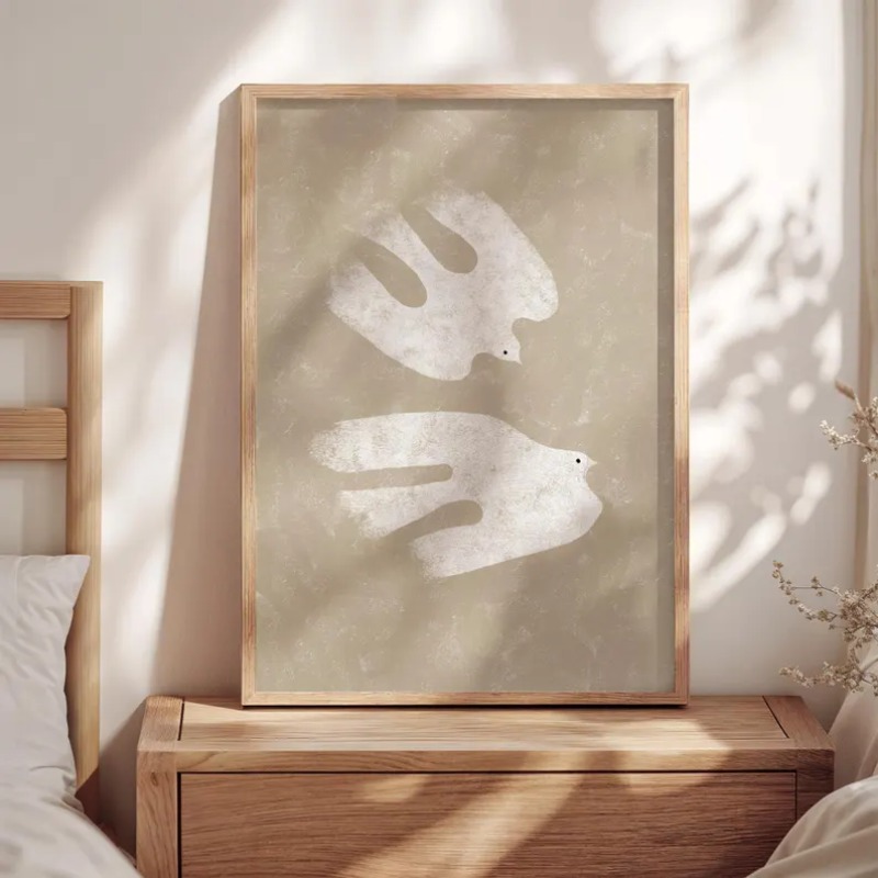 Minimalista picasso pomba símb - Interior Design Drawing avaliação e preço