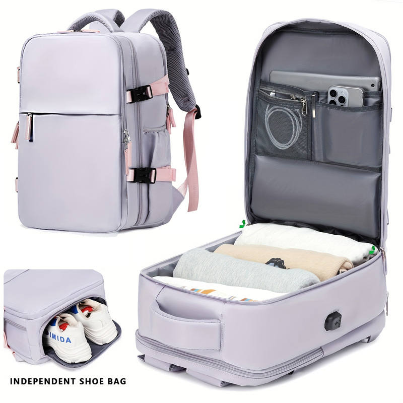 Mochila de viagem expansível d - Interior Designer avaliação e preço
