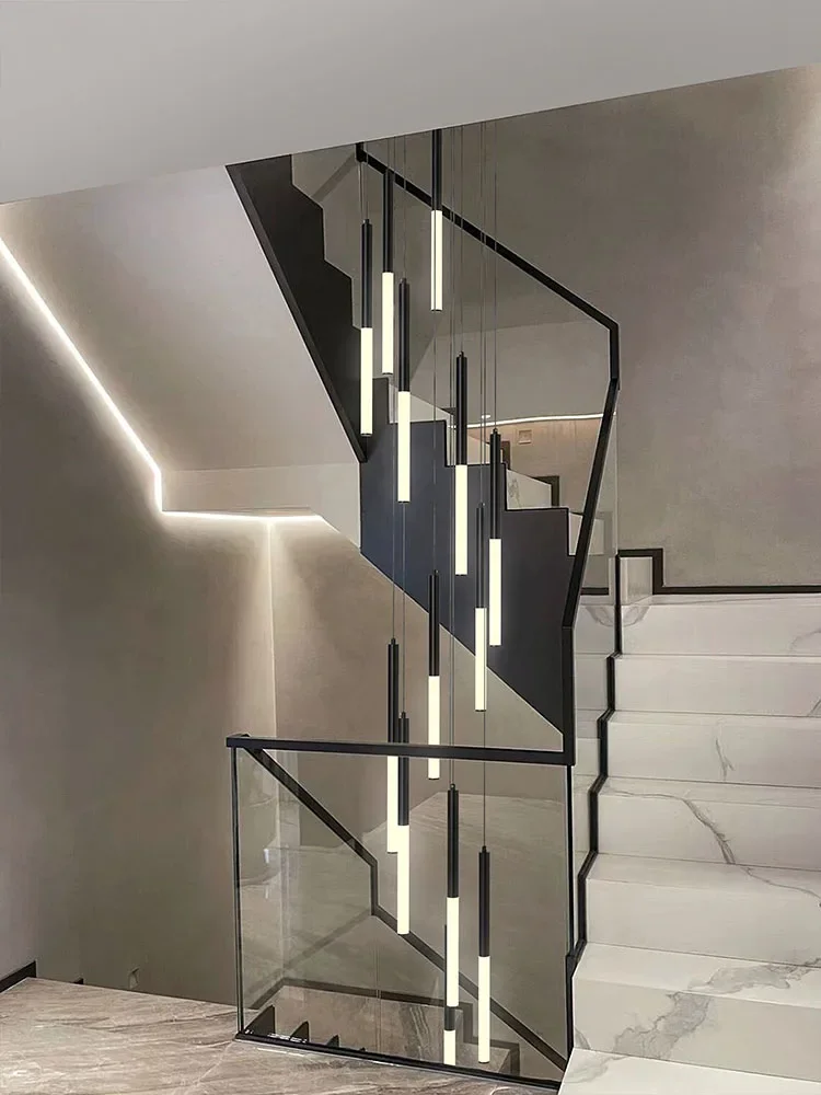Moderno led criativo preto tub - Interior Design Youtube avaliação e preço