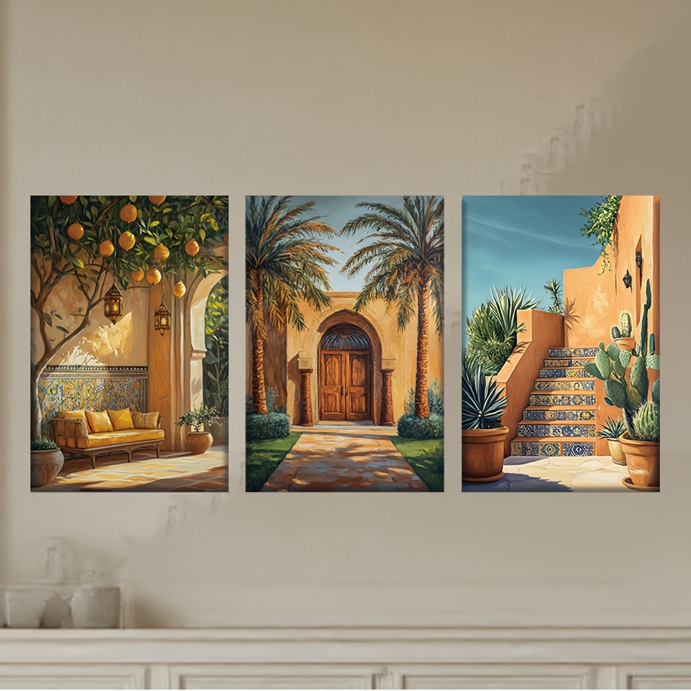 Sem moldura[JIT]3 peças/conjun - Abstract Canvas Set avaliação e preço