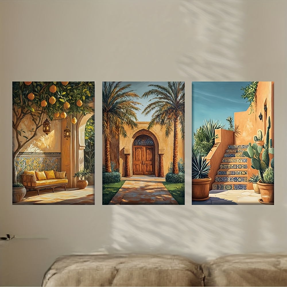 Sem moldura[JIT]3 peças/conjun - Abstract Canvas Set avaliação e preço