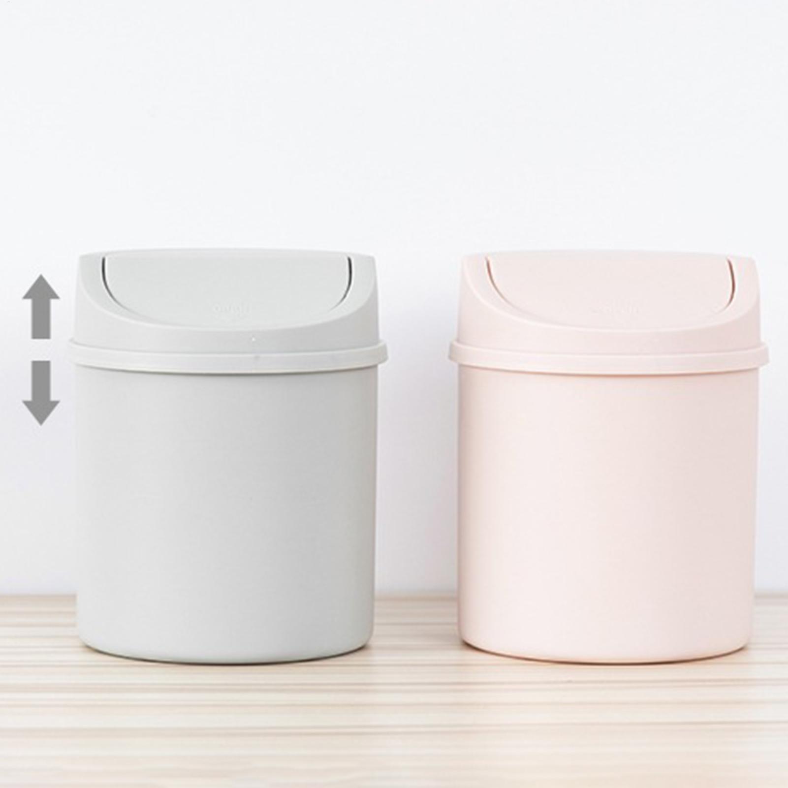 Mini Lixeira de Mesa com Tampa - Interior Design Youtube avaliação e preço