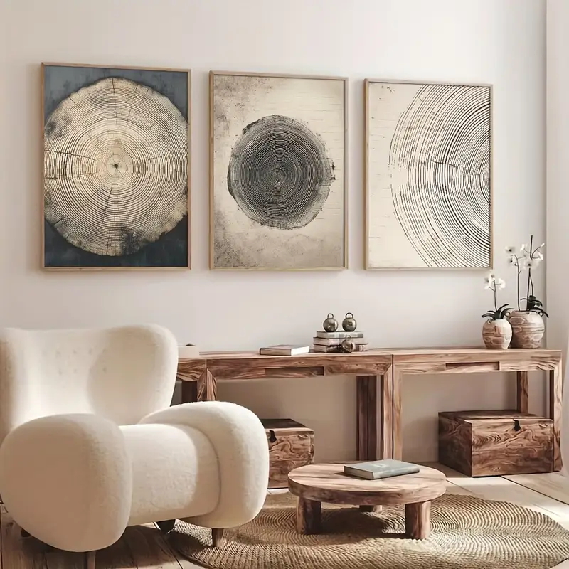 Conjunto de 3 Peças de Arte em - Abstract Canvas Set avaliação e preço