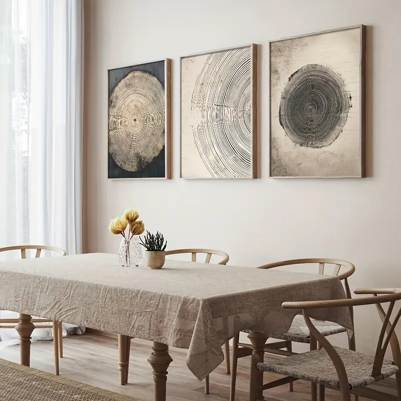 Conjunto de 3 Peças de Arte em - Abstract Canvas Set avaliação e preço