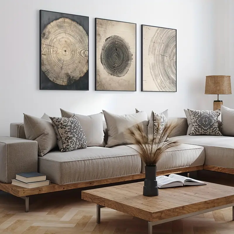 Conjunto de 3 Peças de Arte em - Abstract Canvas Set avaliação e preço