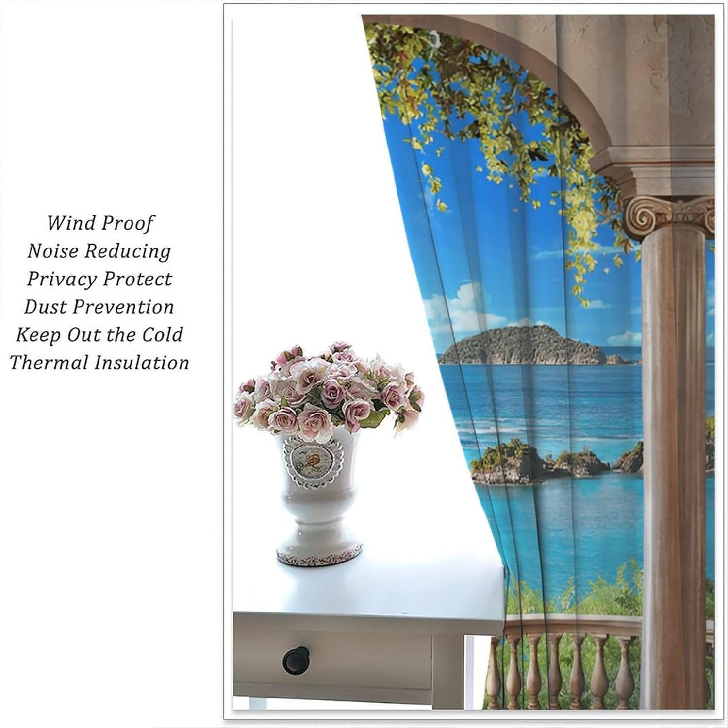 Cortinas com Vista de Praia Tr - Interior Design Youtube avaliação e preço