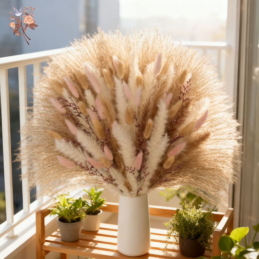 Fofo pampas coelho caudas gram - Dried Pampas Bundle avaliação e preço