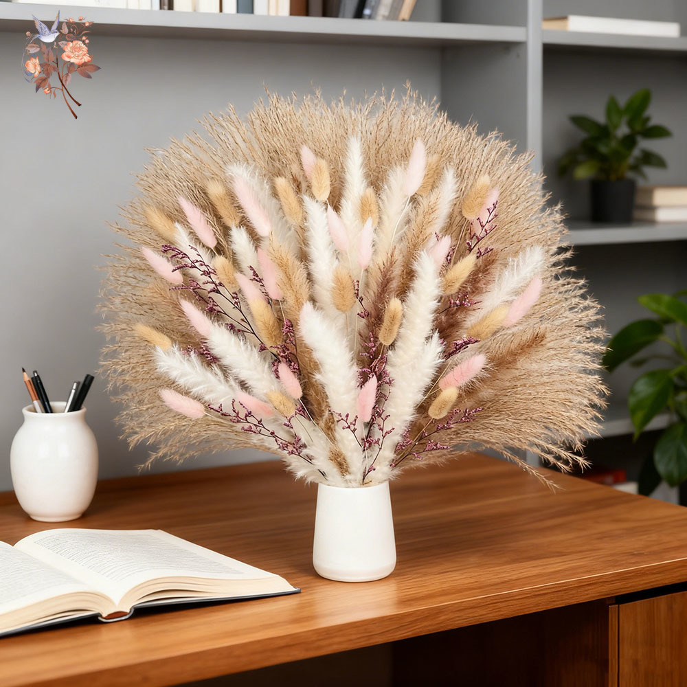 Fofo pampas coelho caudas gram - Dried Pampas Bundle avaliação e preço