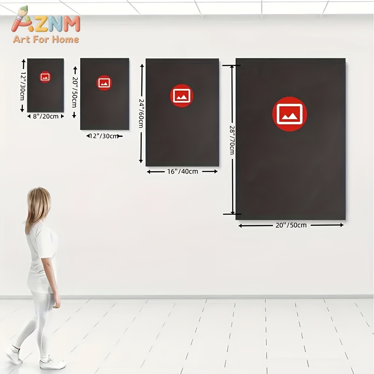 Conjunto de 3 Peças: Impressõe - Abstract Canvas Set avaliação e preço