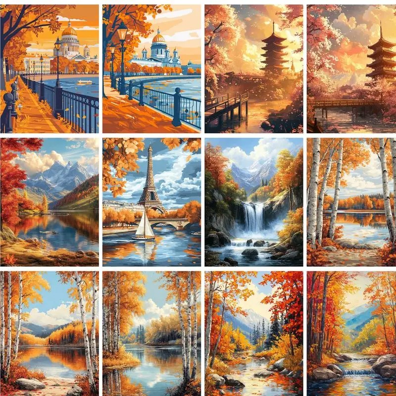 Pintura por números 40x50cm em - Abstract Canvas Set avaliação e preço
