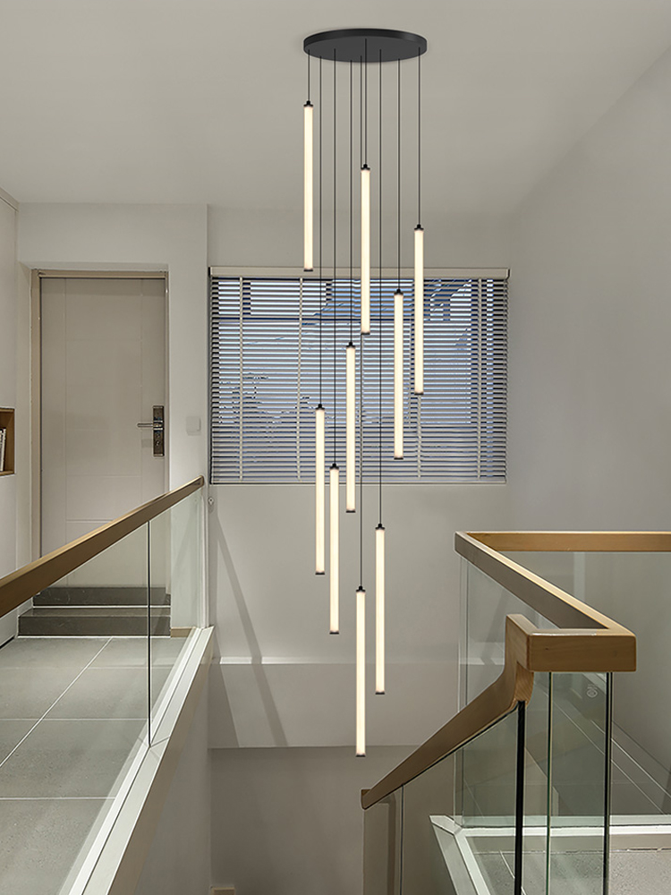 Nordic Strip Chandelier com Tu - Interior Design Youtube avaliação e preço