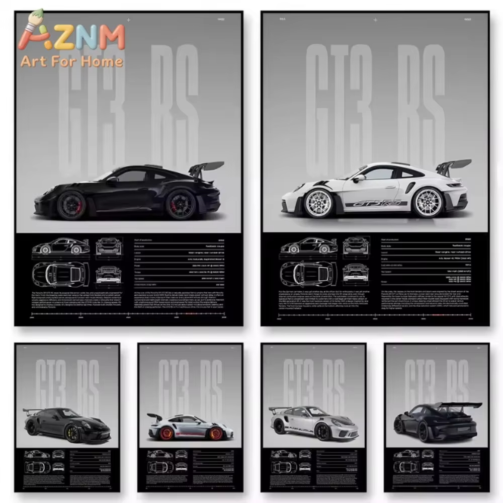 Pôster Minimalista de Carro Es - Interior Design Drawing avaliação e preço