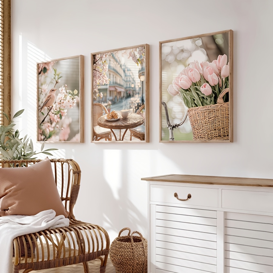Conjunto de 3 Peças: Pôsteres  - Abstract Canvas Set avaliação e preço