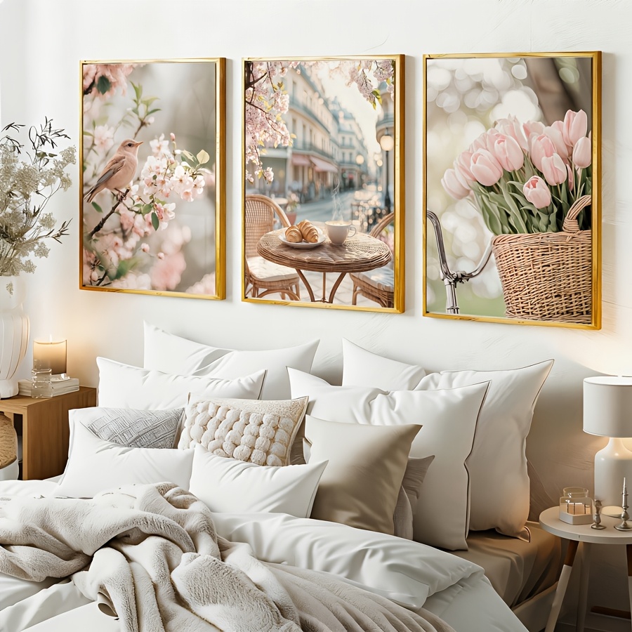 Conjunto de 3 Peças: Pôsteres  - Abstract Canvas Set avaliação e preço