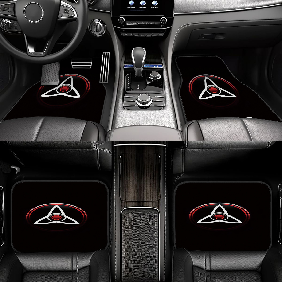 Conjunto de 4 Tapetes de Carro - Interior Design Name avaliação e preço