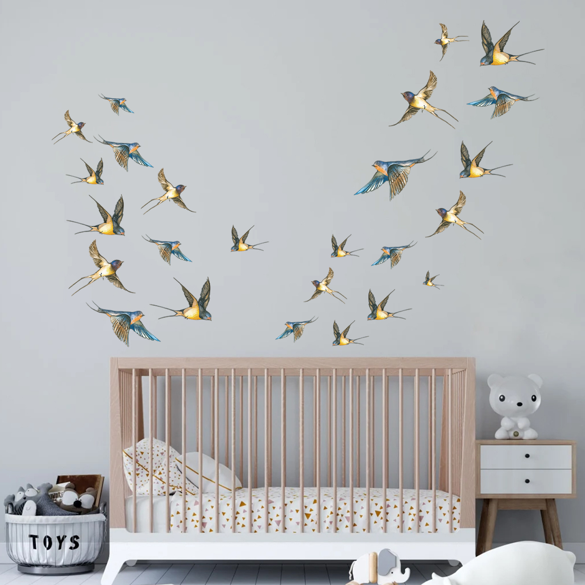 Adesivos de parede aquarela pá - Interior Design Magazine avaliação e preço