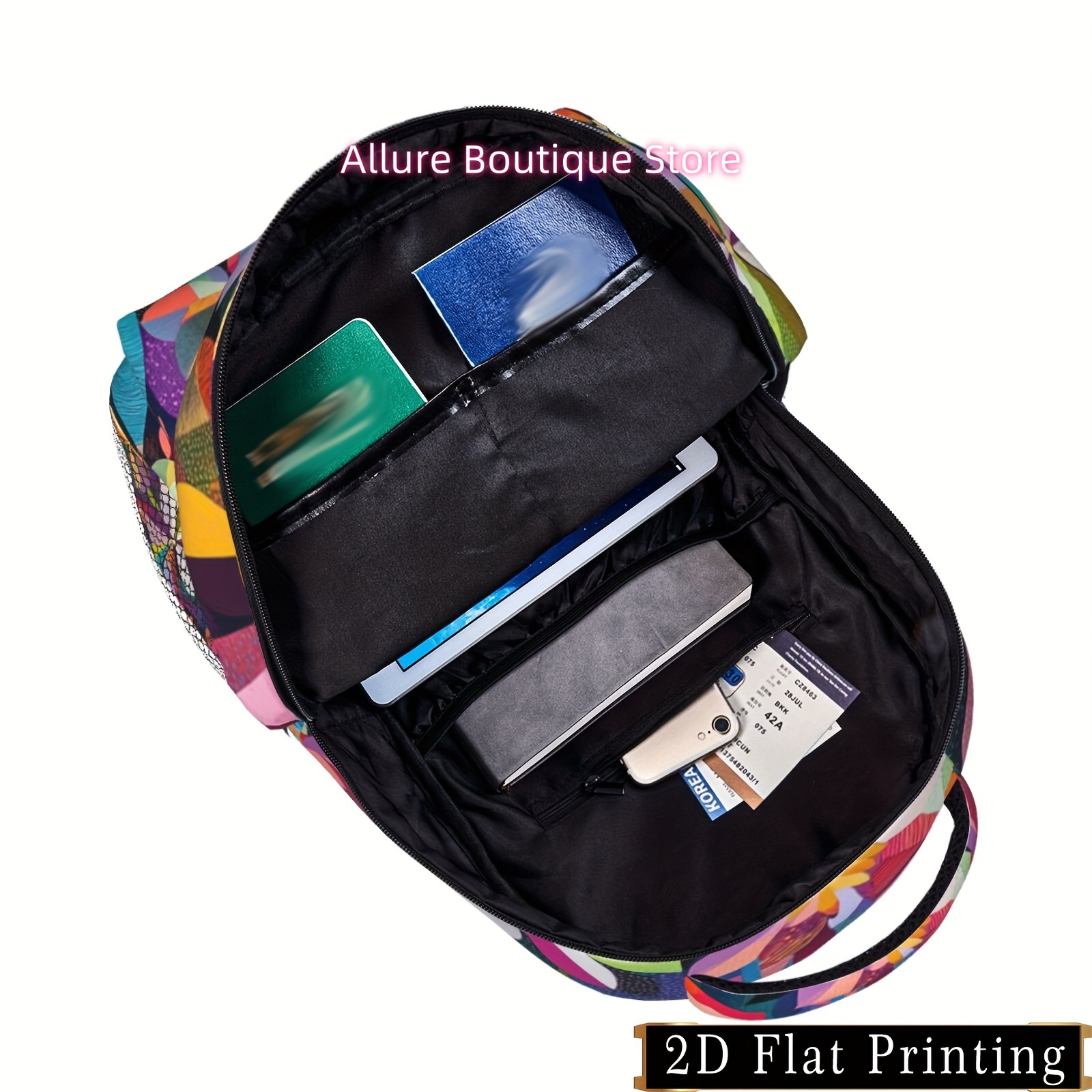 Uma Mochila Vibrante e Estampa - Interior Design Its avaliação e preço