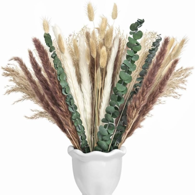 Pacote de 65 Peças de Flores N - Dried Pampas Bundle avaliação e preço