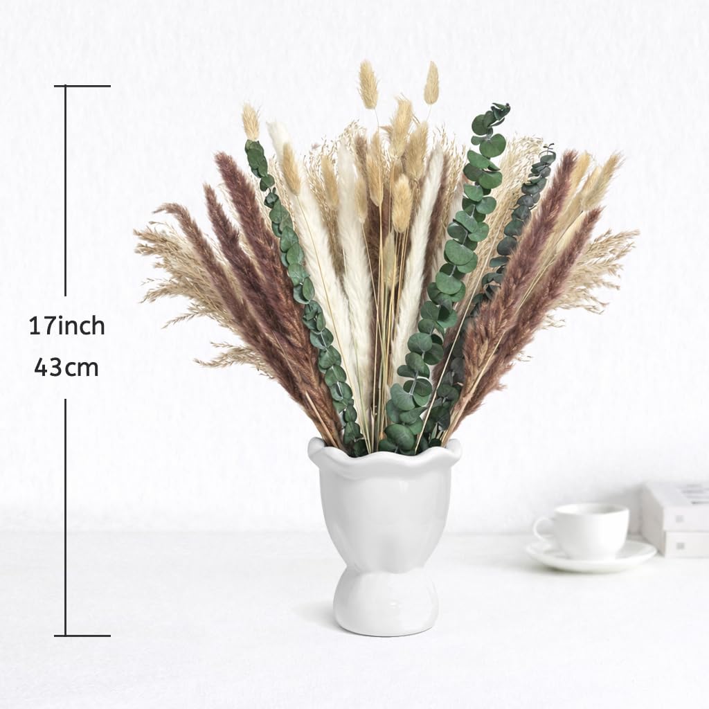 Pacote de 65 Peças de Flores N - Dried Pampas Bundle avaliação e preço