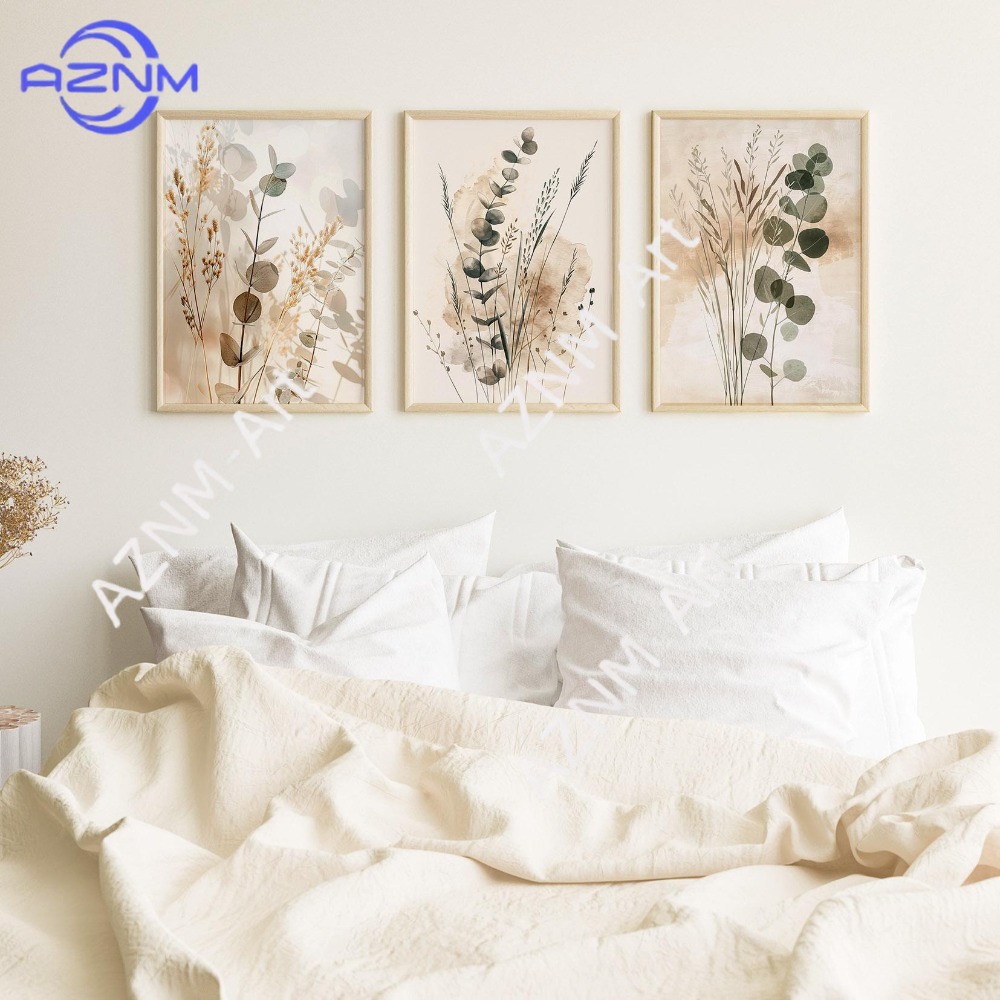 Conjunto de arte botânica para - Abstract Canvas Set avaliação e preço