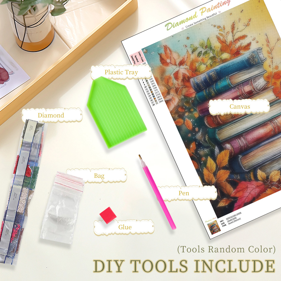 Kit de Pintura Diamante RUOPOT - Interior Design Drawing avaliação e preço