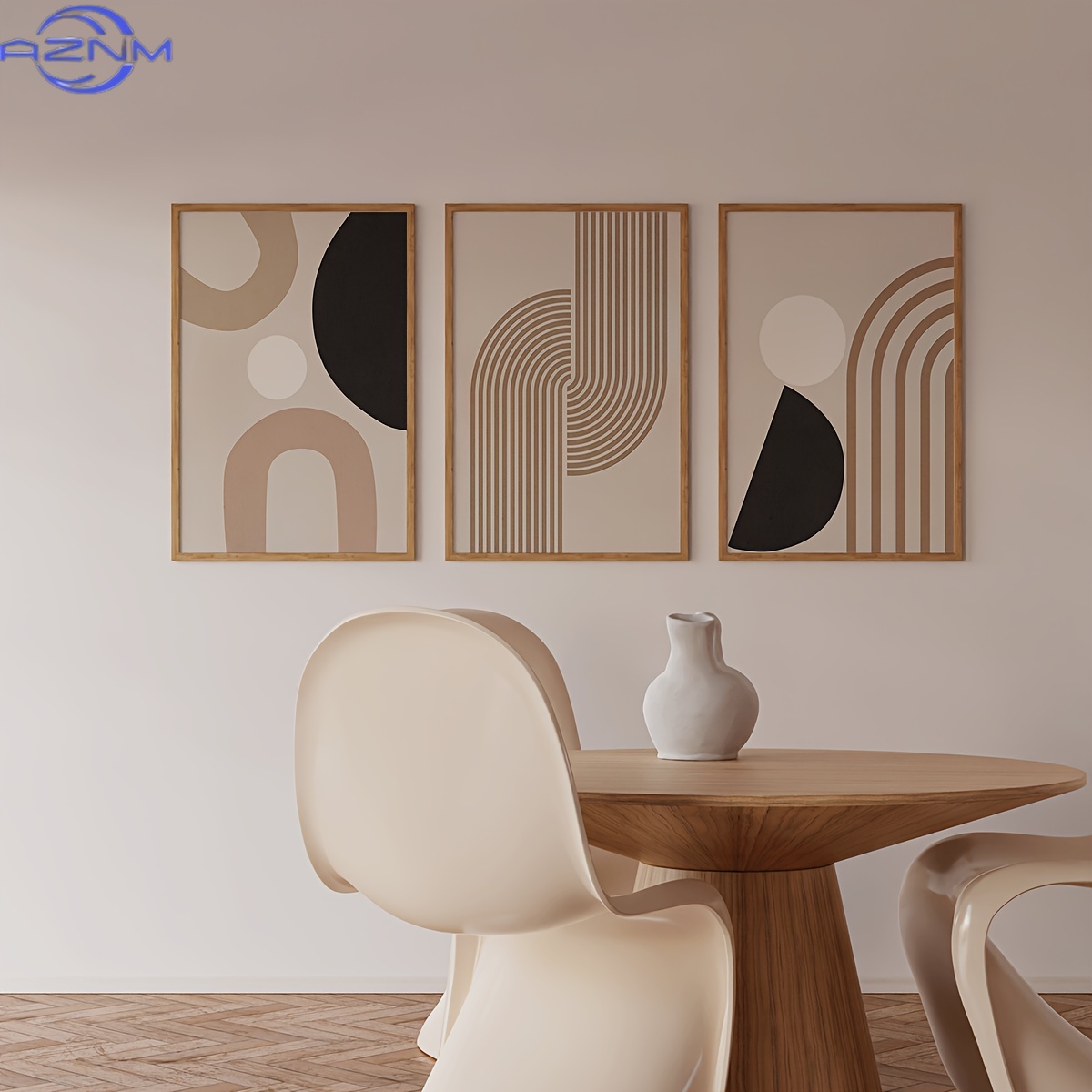 Conjunto de 3 Peças de Arte em - Abstract Canvas Set avaliação e preço