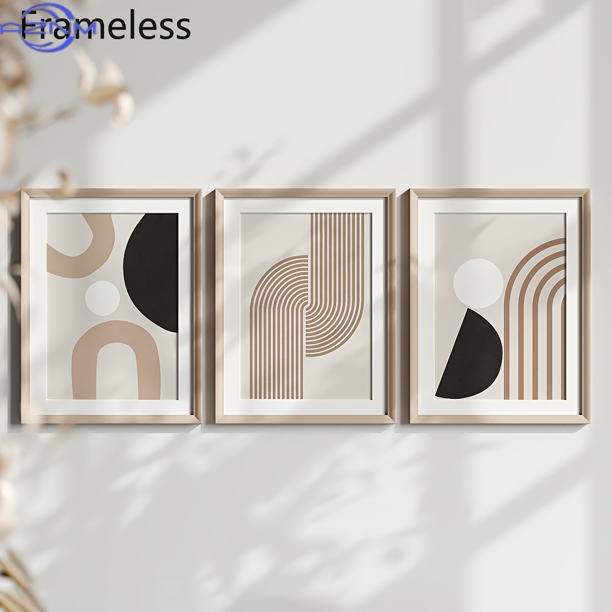 Conjunto de 3 Peças de Arte em - Abstract Canvas Set avaliação e preço